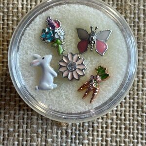 Origami OwlColorful Easter Charm Set